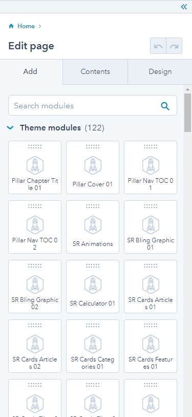 SR-design settings
